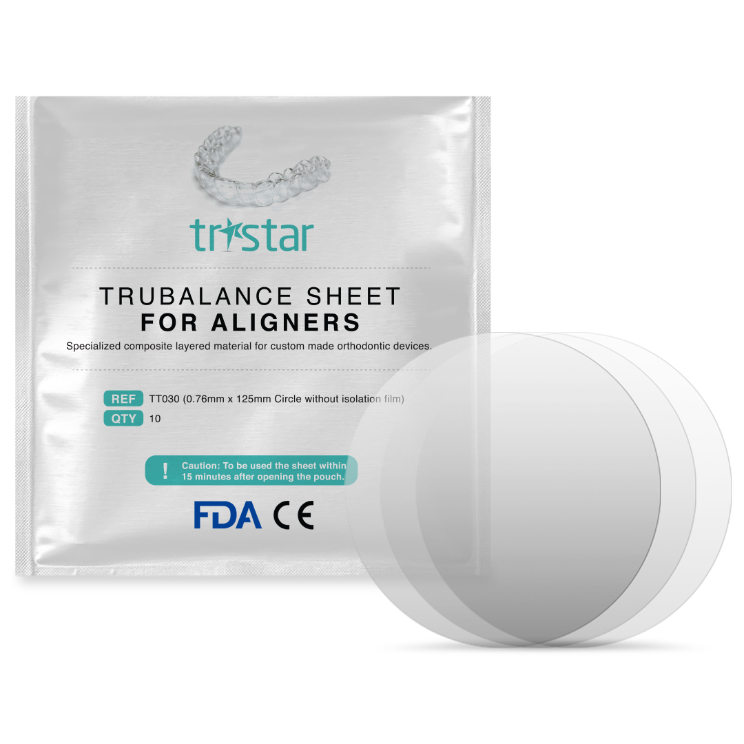 Tristar Trubalance (10sheets/pack) : TRISTAR-Aligner Material