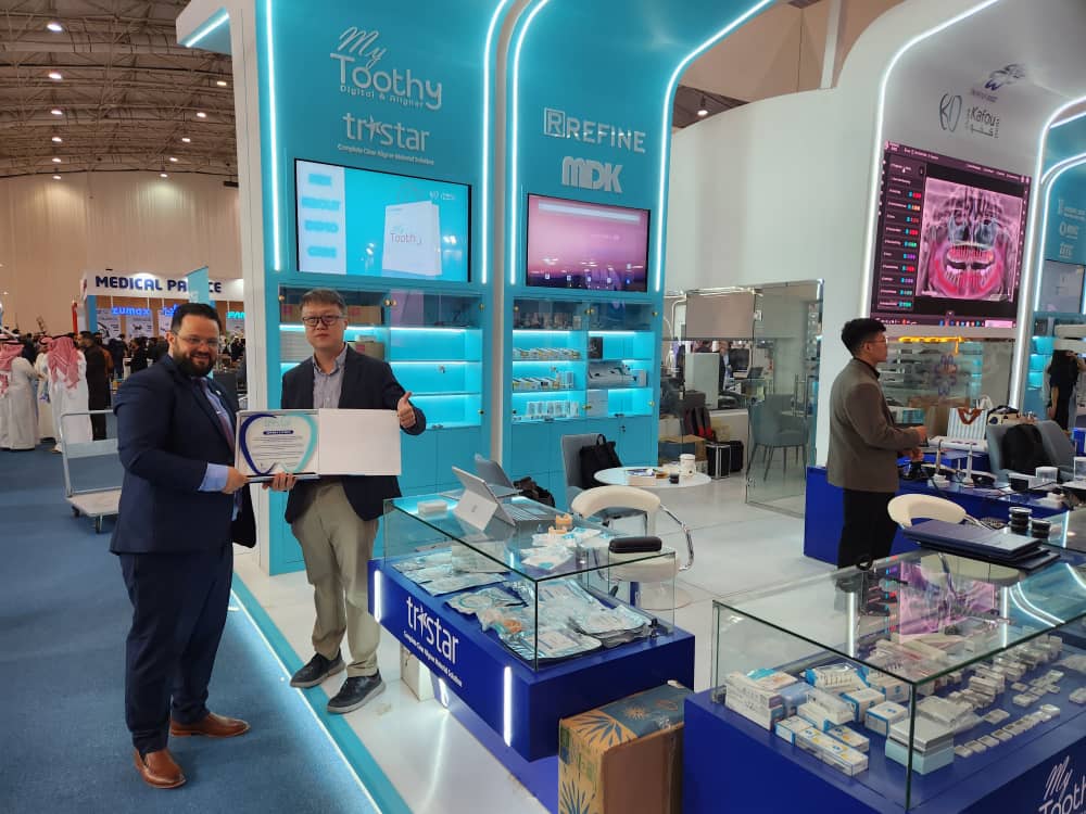 A Moment of Appreciation: Navigating the SIDC 2024 Journey with Saudi Partners : TRISTAR-Aligner Material