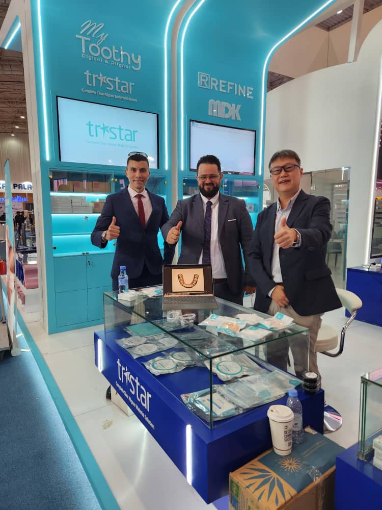 A Moment of Appreciation: Navigating the SIDC 2024 Journey with Saudi Partners : TRISTAR-Aligner Material